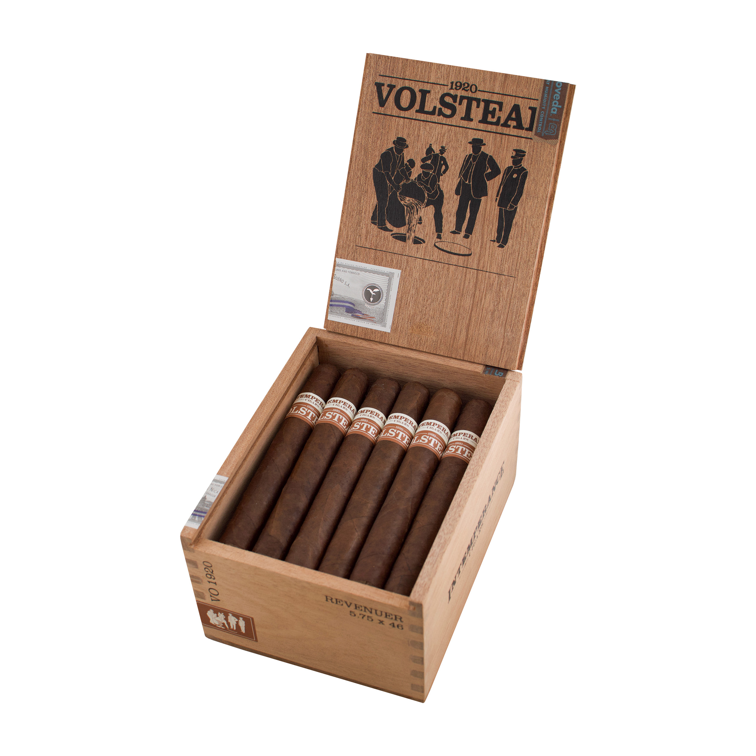 Intemperance Volstead Revenuer Cigar - Box